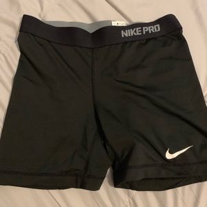 Nike pro compression shorts